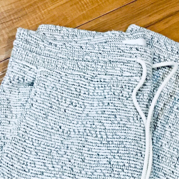 Lou & Grey athleisure lounge pants sweatpants grey gray white marled style large - Picture 9 of 16